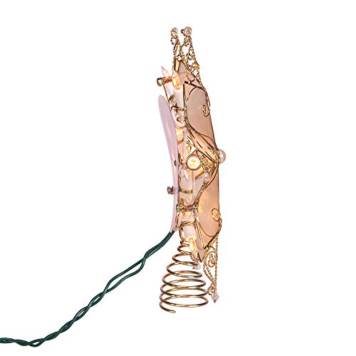 Kurt S. Adler Kurt Adler 10-Light 6-Point Capiz Star Treetop #TOP2