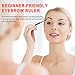 Elitzia Eyebrow Ruler Reusable Permanent Balance Ruler Bendable for Snug Fit the Skin Brow Measuring Shaper Tool Beauty Eyebrow Mapping Makeup Tool Compact Portable Exquisite Makeup Beginner ETER160