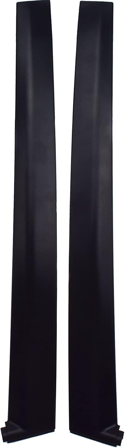 2PCS Door Pillar Trim Driver & Passenger Side For Honda Civic 1992-1995 1.5 1.6L