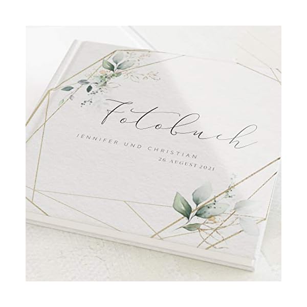 sendmoments Fotobuch zum Selbstgestalten, Hochzeit, Hochzeitsbouquet, personalisiert mit eigenem Text, quadratisches…