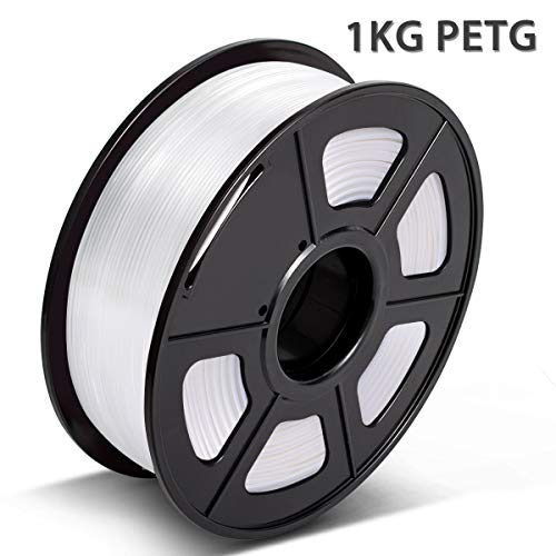 3D Printer Filament PETG 1.75 mm,Dimensional Accuracy +/- 0.02 mm,No Tangled,NO Clogging,3D Printing