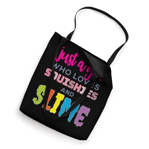 Bolso Tote Just A Girl Who Loves Squishies And Slime miniatura 2