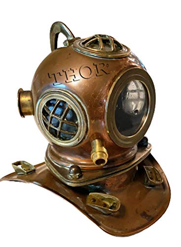 Marine Maritime Nautical Diving Divers Helmet 8
