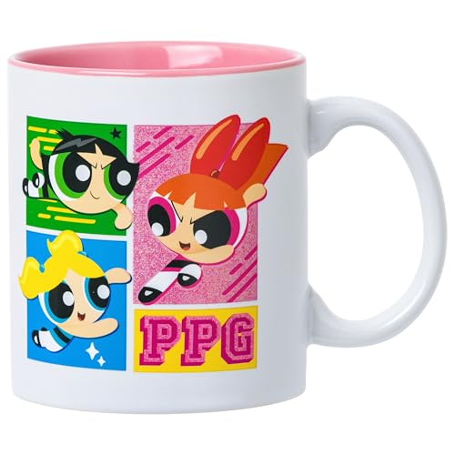 Mug de Cerámica Glitter Powerpuff Girls 20 Onzas miniatura 1