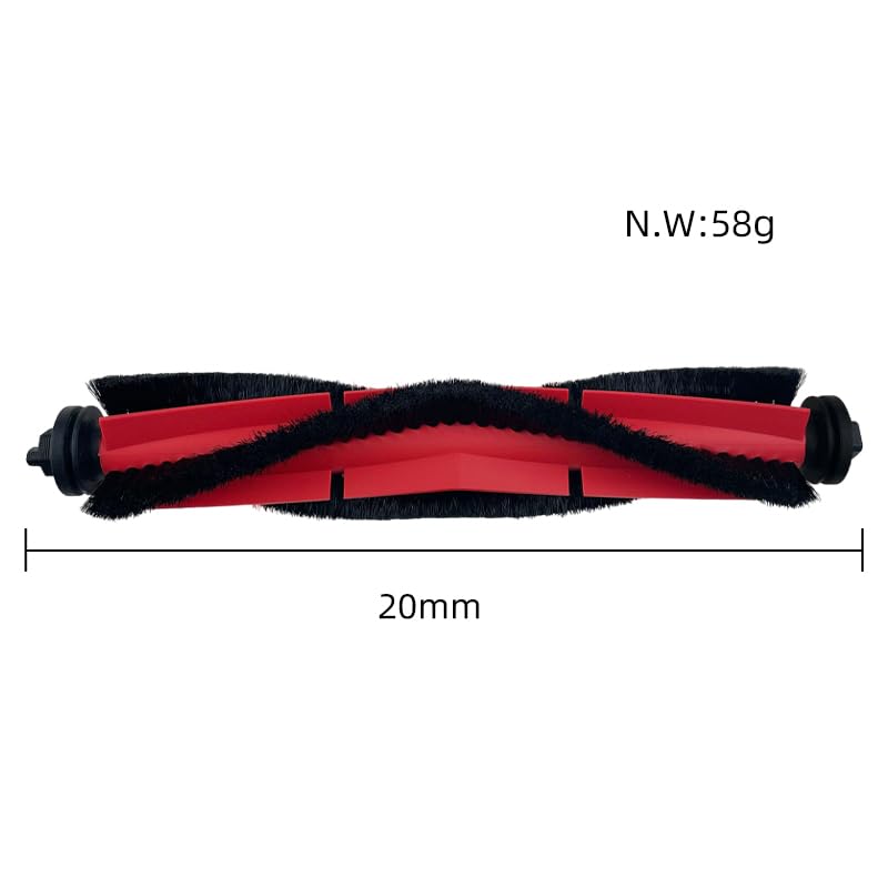 Cepillo giratorio para Roborock S7 y Q5 Plus pack de 2 recambios redondos INF 3