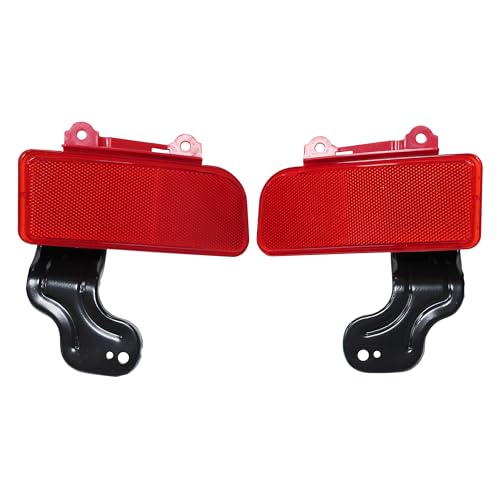 ApplianPar 2Pcs Red Rear Left and Right Bumper Reflector Light Marker for CRV 2015-2016 Replace 33505-T1W-A01