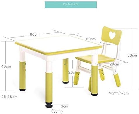 kid table height