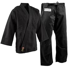 ProForce Gladiator Judo Gi/Uniform - Black - Size 4