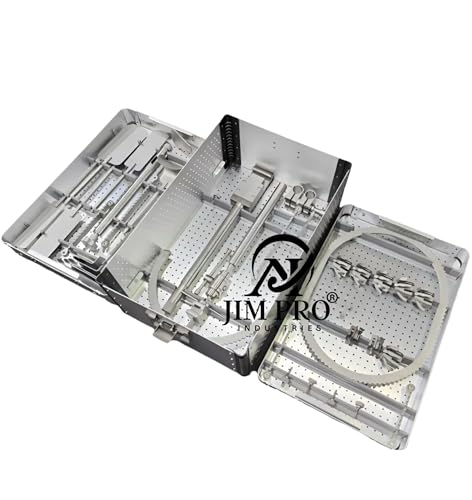 JIM PRO Bookwalter Surgical Retractor Instrument Set, Premium Best Quality Stainless Steel Bookwalter Retractor System Complete Set 24 Pcs - JPI-BRS-24pcs