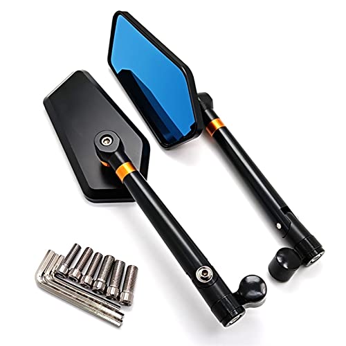 Espejos retrovisores universales de aluminio CNC de 8mm y 10mm para motos Honda CBR y PCX