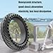 Yoetaun 8.5Inch Electric Scooter Solid Rubber Wheel Kids Kickscooter Wheel Adult Kids Electric Scooter Replacement Scooter Tyre