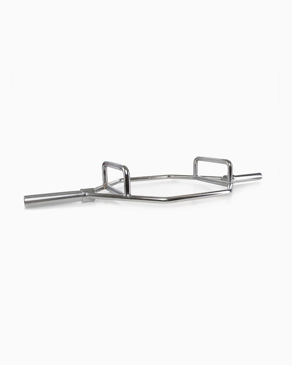 BOOMFIT Barra hexagonal para peso muerto y sentadillas | Barra olímpica compatible discos 50 mm | agarre neutro cómodo | Carga 205 kg | Ideal para casa, box y gimnasio