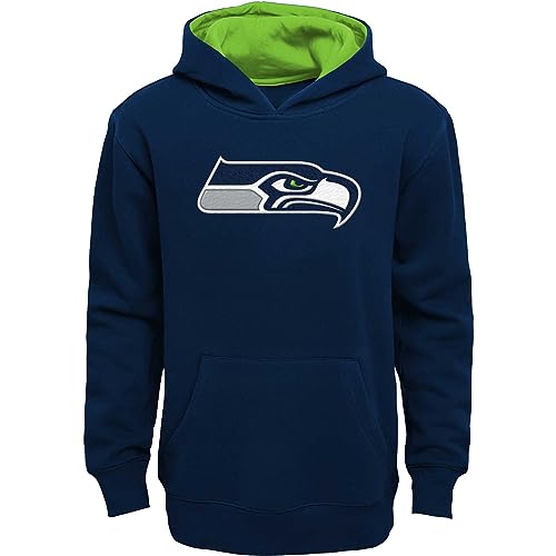 Outerstuff Youth College Navy Seattle Seahawks Prime Pullover Hoodie
