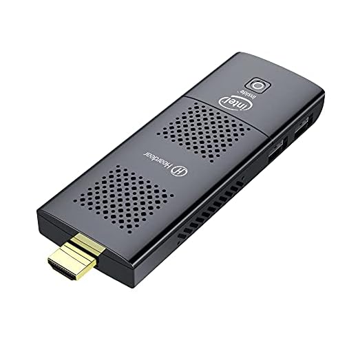 PC Stick, Mini PC Stick Intel Celeron J4125 8GB DDR4 RAM 128GB SSD Mini Desktop Computer Stick Windows 10Pro Pre-Installed Mini PC Support 4K HDMI Output Display 2.4G/5G WiFi BT4.2 USB3.0