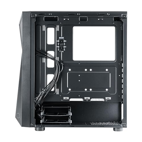 Cooler Master CMP 520 Boitîer PC - Chassis ATX Moyen Tour & Panneau Avant Intake en Mesh, 3 x Ventilateurs ARGB 120mm, Latéral Verre Trempé, Refroidissement Polyvalent, Cage PSU Ventilée, Le Noir