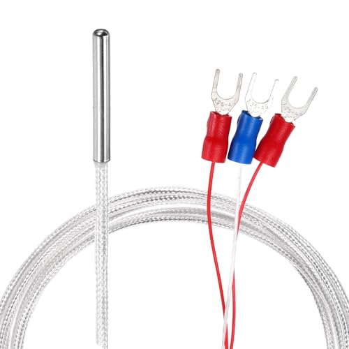 Capteur PT100 étanche avec sonde inox pour contrôleur de température à 3 fils