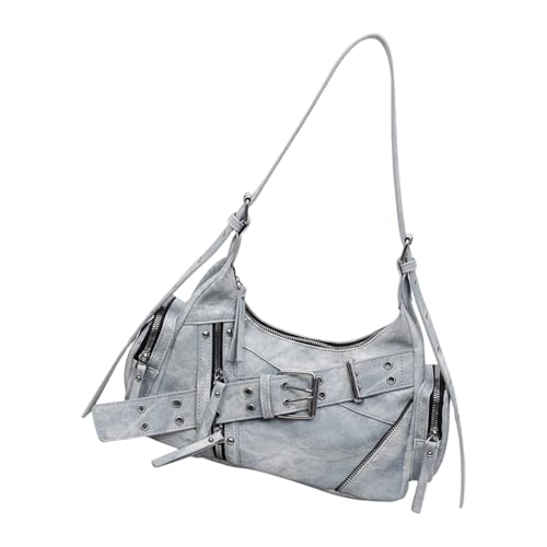 Sac à main en cuir bandoulière réglable sac épaule tendance