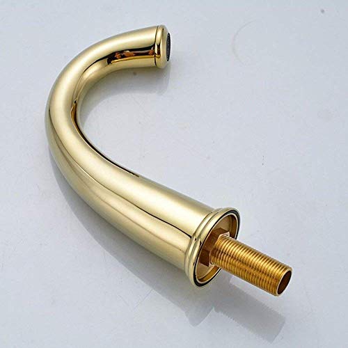 Mitigeur de lavabo 3 trous or avec double commande chaleur froide