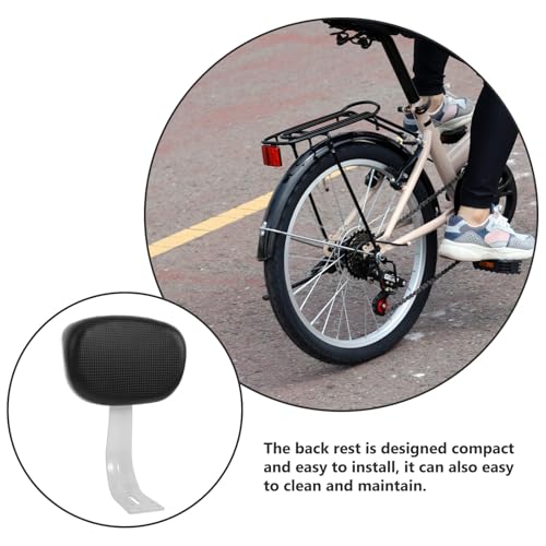 Coussin de dossier vélo électrique en PU premium et fer robuste