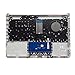 LTPRPTS Replacement Laptop Upper Case Palmrest Non-Backlit Keyboard Touch Assembly Part for HP14s-dk 14Z-DK 14s-cf 15-dw1510la 14s-cr L48648-001 6070B1581701 Sliver