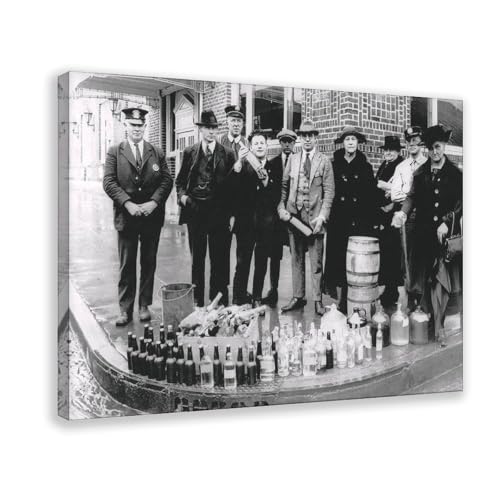 Impression sur toile Speakeasy tableau de décoration murale premium pour bureau