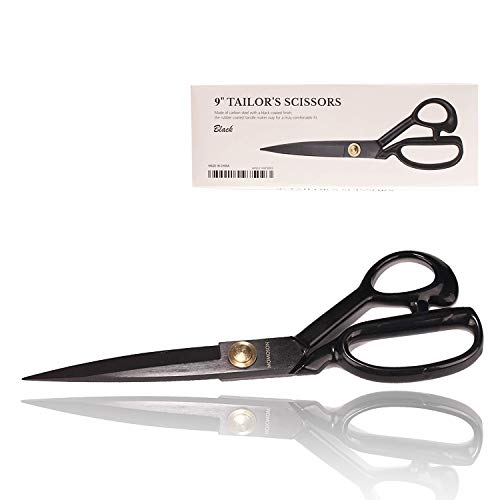 Fabric Scissors - Professional Heavy Duty Carbon Steel Multi Purpose Shears For Sewing Leather Tailor Dressmaking Office Crafts - 9