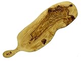 French Home 22-inch Olive Wood Rustic Cutting Board