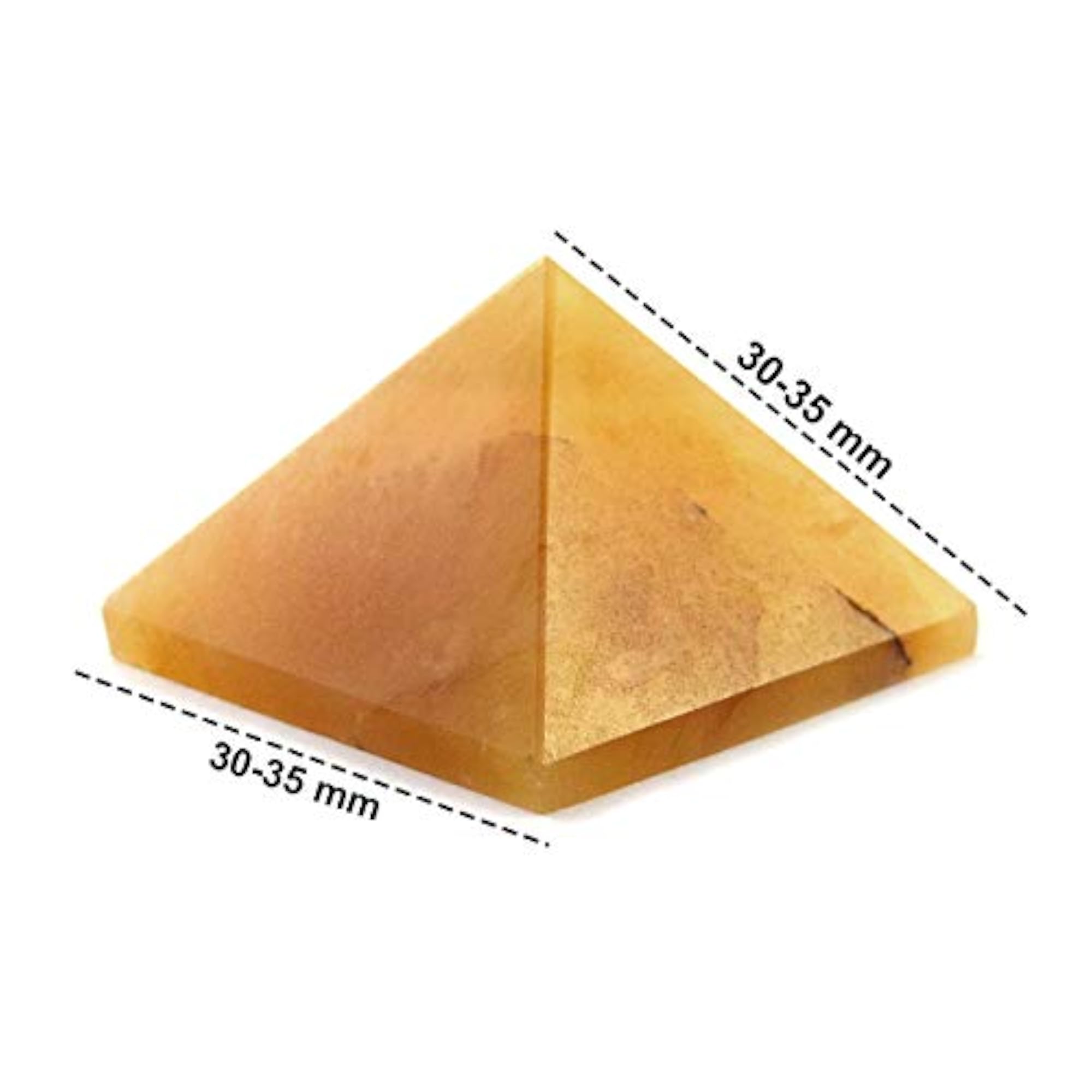 Citrine Pyramid for Healing and Vastu Correction