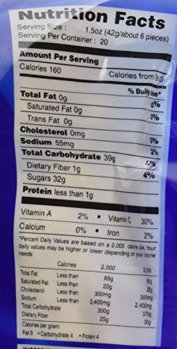 Philippine Brand Naturally Delicious Dried Mangoes Tree Ripened Value Bag 2Pack (30 Ounces) Xkllff - Thumbnail 3