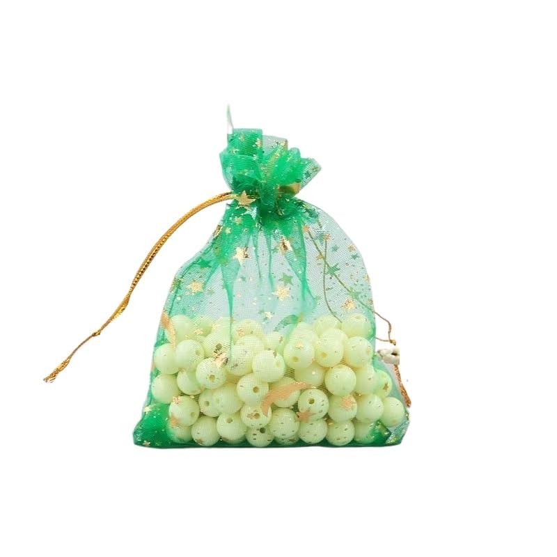 Sachets Organza Lot de 100 à 200 sachets en Organza avec Cordon Serrage, Pochettes Bijoux, dragées for Mariage