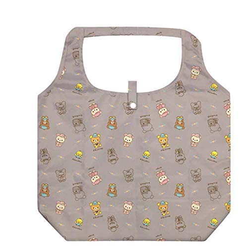 リラックマ エコバッグ グレー