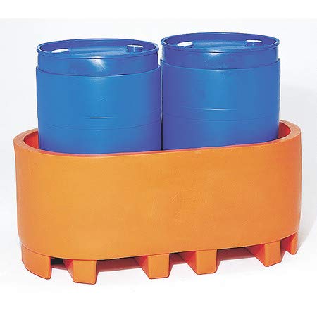 1, 56 in Length,Drum Spill Container,800 Lb Spill Containment Load Capacity, 30 in Width,2041004017