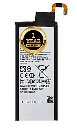 Image of Original BG925ABE Battery Compatible with Samsung S6 Edge G925 G925F G925A G925i [2600mAh]