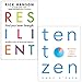 Resilient By Rick Hanson and Ten To Zen By Owen O'kane 2 Books Collection Set