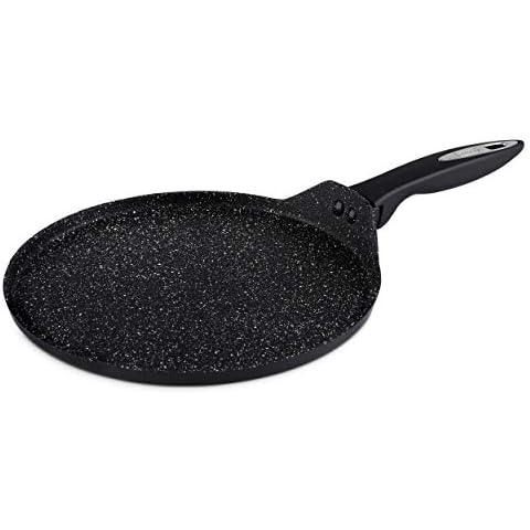 Zyliss E980130 Ultimate Crepepfanne/Pfannkuchenpfanne Antihaftbeschichtung, 25cm, Geschmiedetes Aluminium Cover