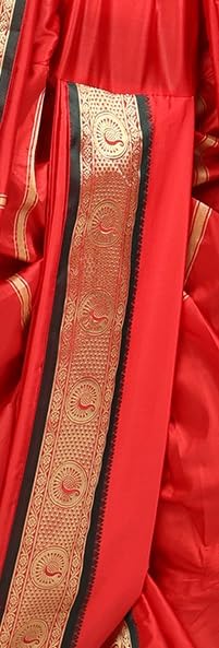 Image of Rameshwaram Fabrics Mens Ready to Wear Silk Dhoti with Angwastra Set - Pocket Dhothi