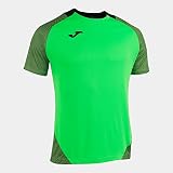 portero belga mexico 86 Equipación de juego Joma Essential II Camisetas Equip. M/C, Hombres, Verde flúor Negro, S