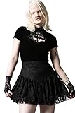  Killstar Gothic Bluse - Malady Schwarz (XXXXL)