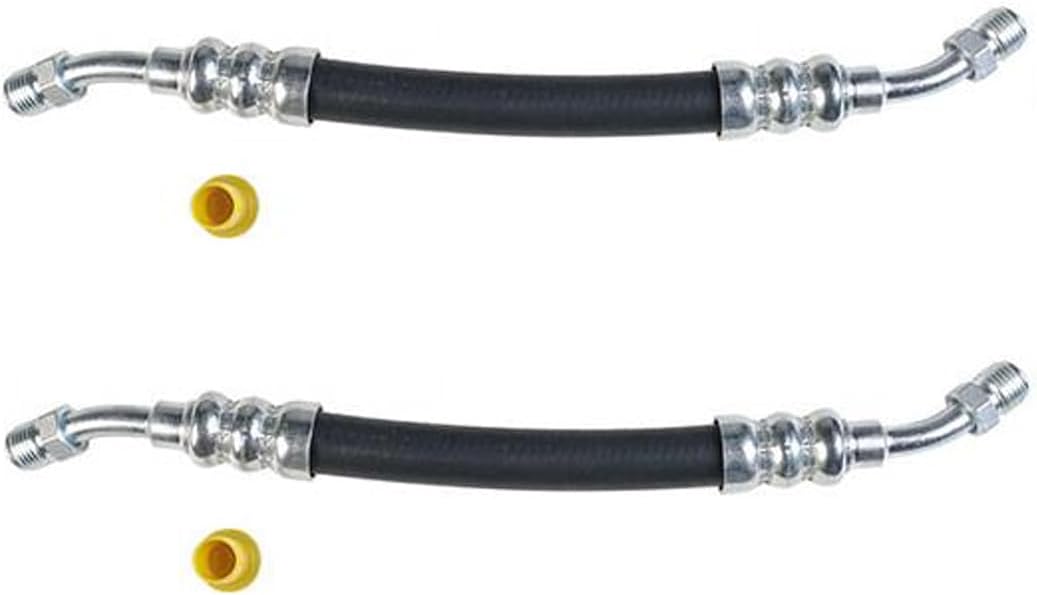 Cylinder Power Steering Cylinder Line Hose Assembly 2PC Replaces C0MM3A714C, C3OA3A714A for Mercury Monarch 1975-1976 for Mercury Montego 1968-1971 for Mercury Villager 1966-1967
