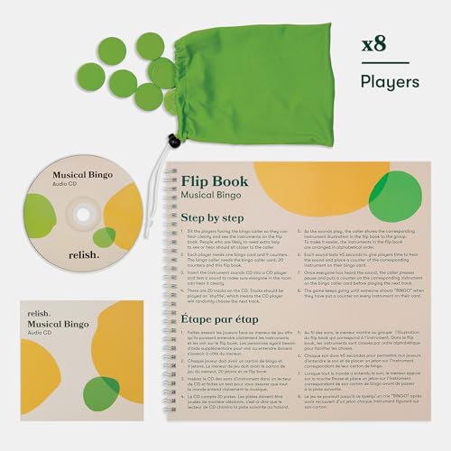 Musical Bingo Game Relish para Alzheimer y Demencia miniatura 5