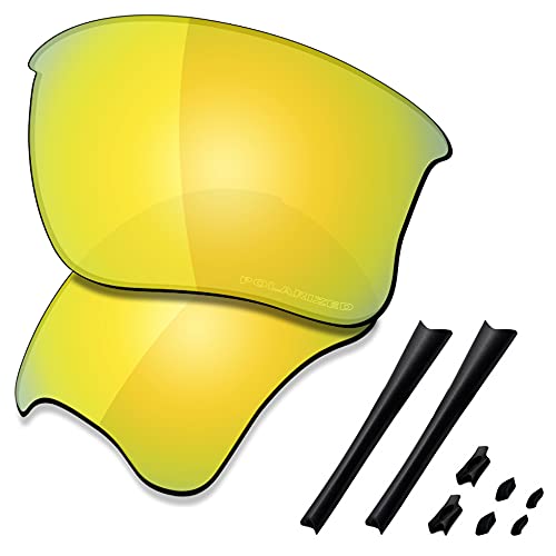 Image of SAUCER Premium Replacement Lenses & Rubber Kits for Oakley Flak Jacket XLJ | Flak Jacket XLJ Low Bridge Fit Sunglasses