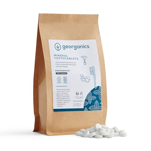 TABLETAS DE PASTA DENTAL MINERAL Menta 720uds