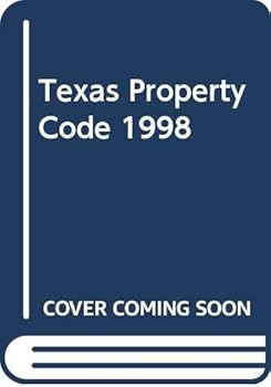 Paperback Texas Property Code 1998 Book