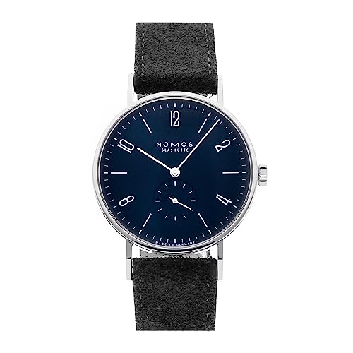 NOMOS Glashütte Tangente Manual Wind Blue Dial Watch 167 (Pre-Owned)