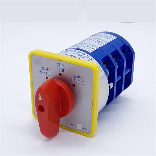 Interrupteur à came triphasé pour inverser la source d'un moteur 40A 690V
