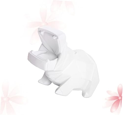 Miniatura 8 de Veemoon Alcancías para niños, decoración de escritorio para el hogar, hipopótamo, alcancía para niños, hipopótamo, alcancía para dinero real,