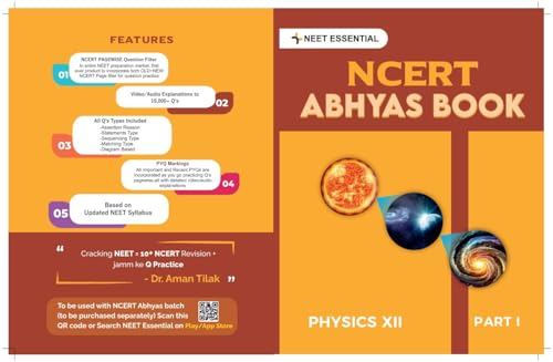 Image of NCERT Abhyas Batch Class 11+12th Offline Books Package for PageWise Q Practice (Physics & Chemistry Set of 8 Books) Based on Updated NEET Syllabus & 50 NEET Like OMR Sheets