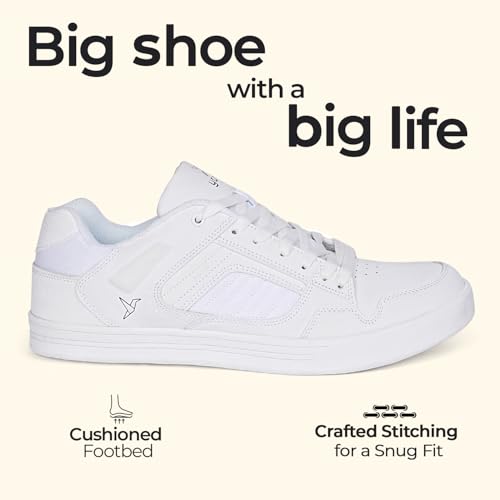 Image of YOHO Cedar Shoes for Men | Big Size Shoes |Comfortable Large Feet Sneakers