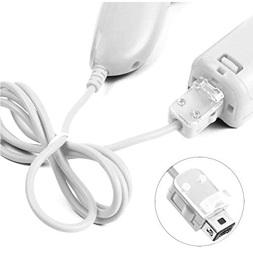 image for NC Wii Nunchuck Controller Joystick Gamepad, Compatible with Nintendo 