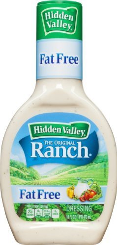 Hidden Valley Original Ranch Fat Free Dressing, 16 Oz (Pack of 3) by N/A